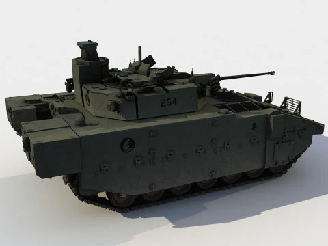 Ascod Ajax IFV 3D Model