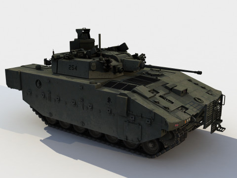Ascod Ajax IFV Modèle 3D