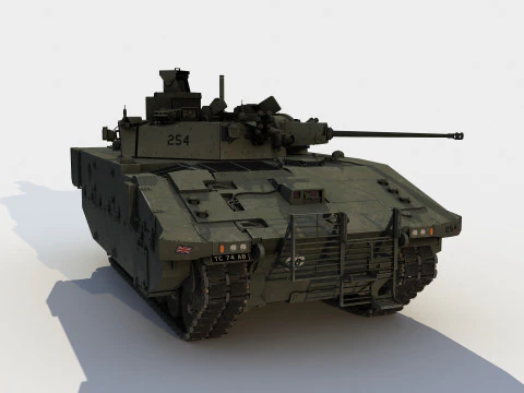 Ascod Ajax IFV 3D Model