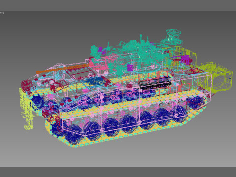 Ascod Ajax IFV Modèle 3D