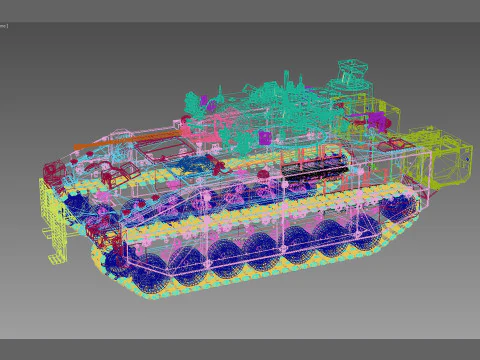 Ascod Ajax IFV 3D Model