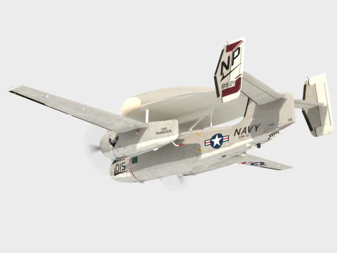 ग्रुम्मन ई1 बी ट्रेसर 3D मॉडल