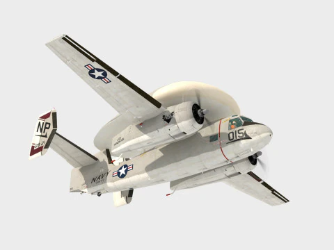 ग्रुम्मन ई1 बी ट्रेसर 3D मॉडल