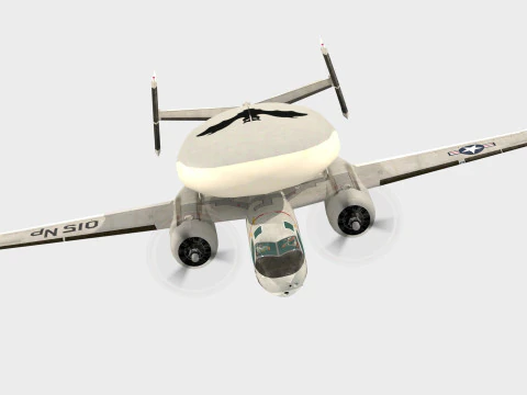 ग्रुम्मन ई1 बी ट्रेसर 3D मॉडल