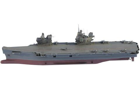 Queen Elizabeth II Carrier 3D Model