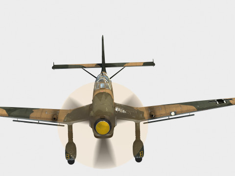Junkers Ju-87 D3 Stuka 3D Model