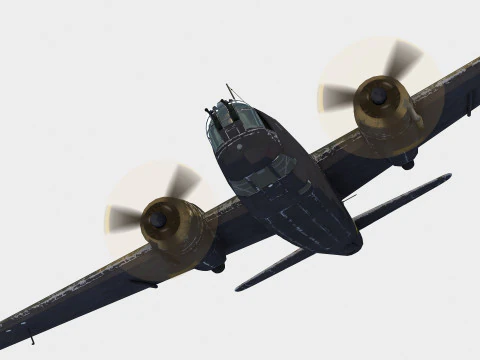 Vickers Wellington 3D Model