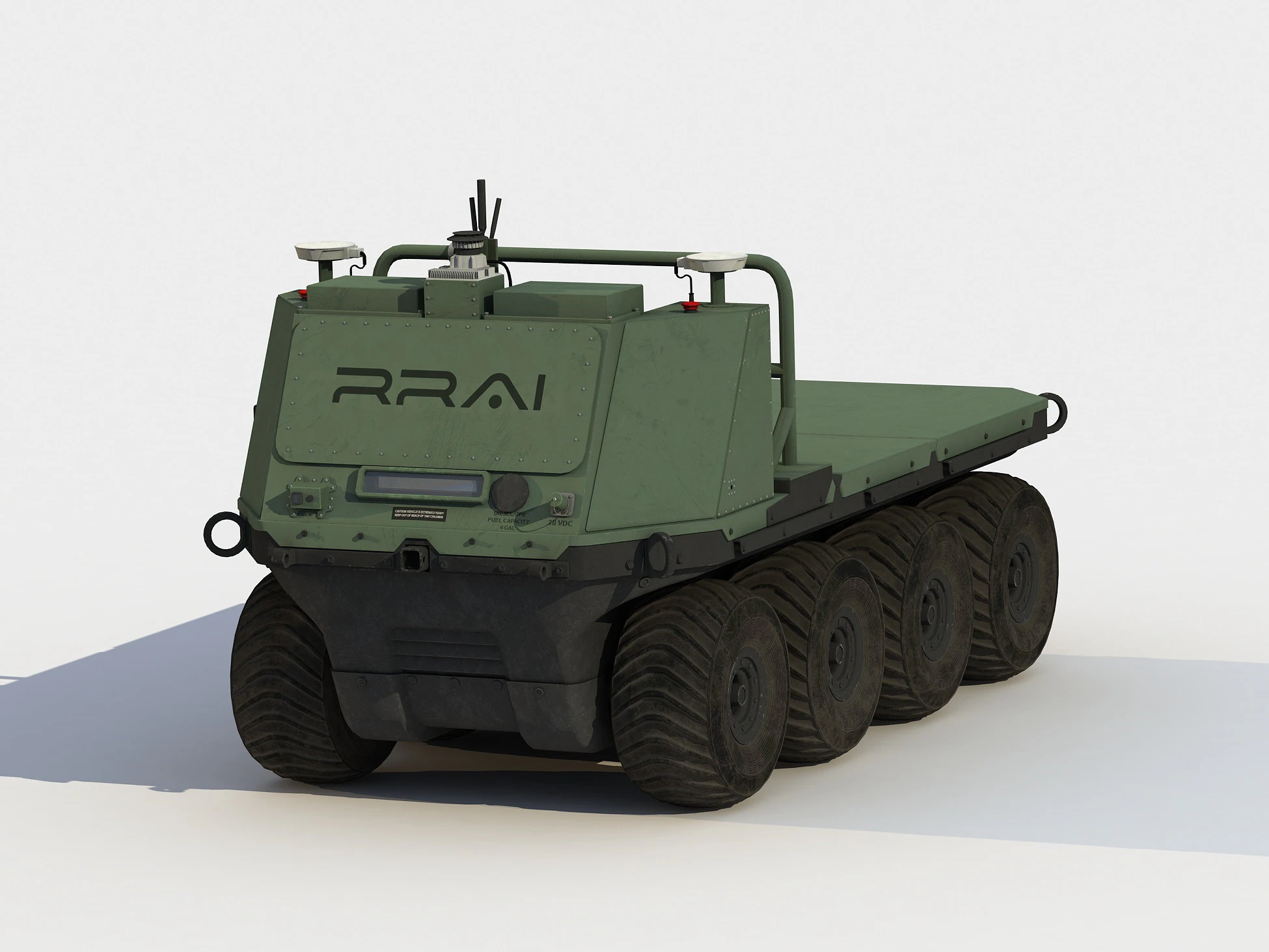 Forterra RRAI SMET 3D Model .c4d .max .obj .3ds .fbx .stl .blend