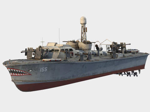 S-Class US Navy Patrol Boat class 3D 模型