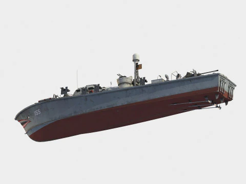 S-Class US Navy Patrol Boat class 3D Model