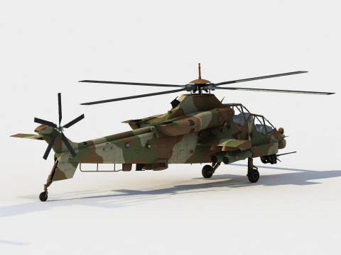 Denel Rooivalk Mk1 3D Model