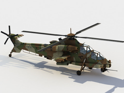 Denel Rooivalk Mk1 Model 3D