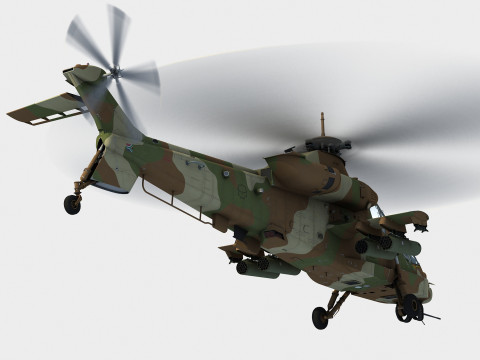 Denel Rooivalk Mk1 Model 3D