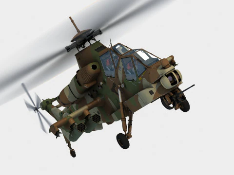 Denel Rooivalk Mk1 3D Model