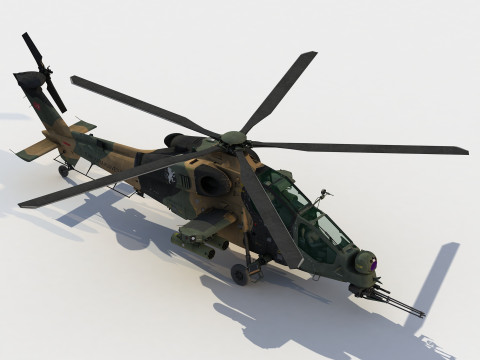 TAI-AgustaWestland T129 ATAK 3D 모델