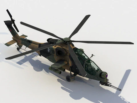 TAI-AgustaWestland T129 ATAK 3D Модель