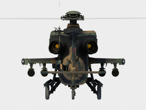 TAI-AgustaWestland T129 ATAK 3D 모델
