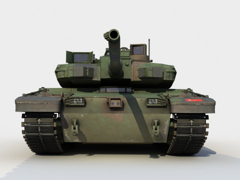 Altay turkish tank 3Dモデル