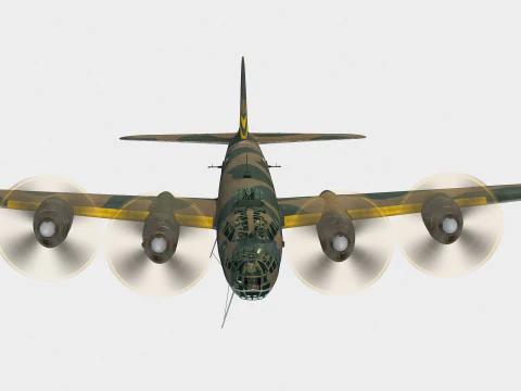 Nakajima G8N Renzan 3D Model
