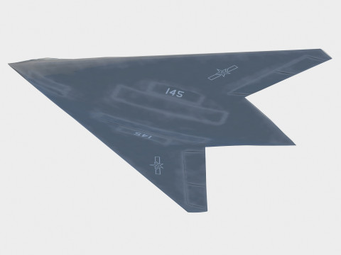 Hongdu GJ-11 scherpe zwaarddrone 3D Model