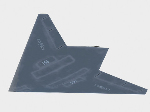 Hongdu GJ-11 scherpe zwaarddrone 3D Model