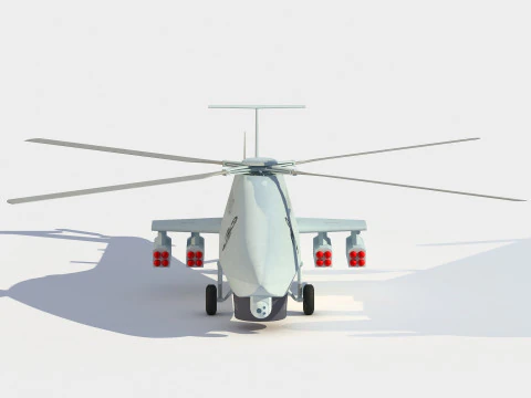 Avic AR-2000 helo dron 3D Model