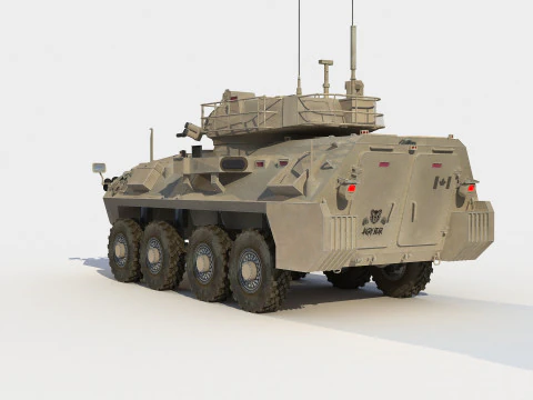 LAV-25 Coyote Modello 3D
