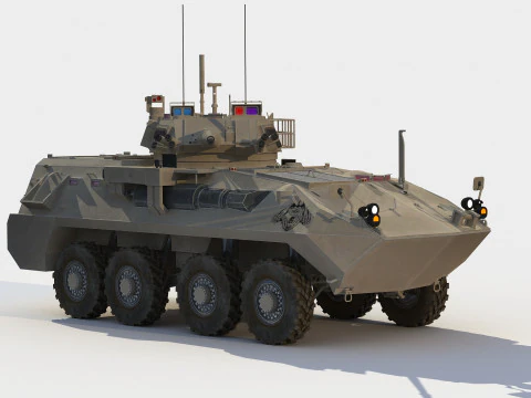 LAV-25 Coyote Modello 3D