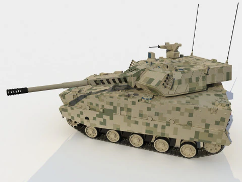 China New Generation Airborne IFV 3D Model