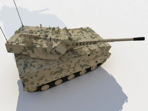 China New Generation Airborne IFV 3D Model