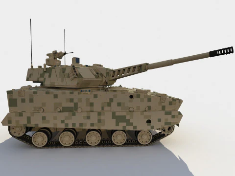 China New Generation Airborne IFV 3D Model