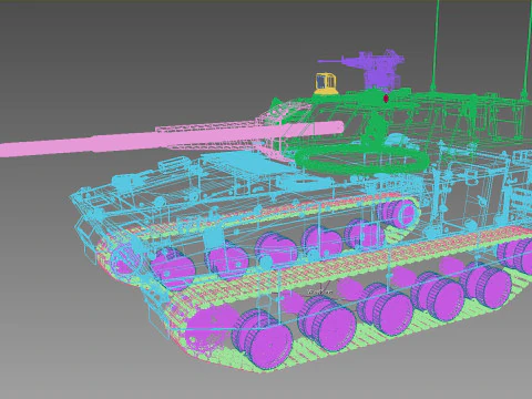 China New Generation Airborne IFV 3D Model