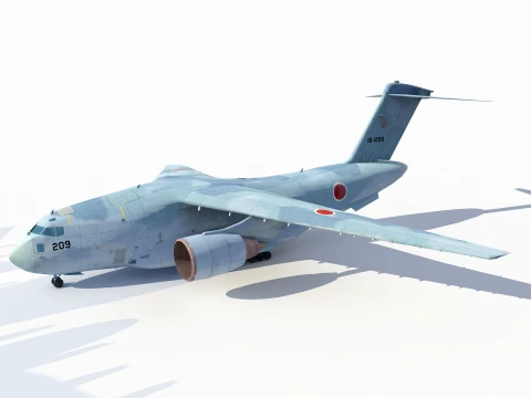 Kawasaki C-2 3D Model