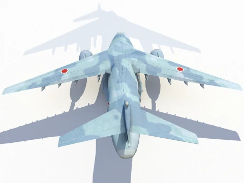 Kawasaki C-2 3D Modell
