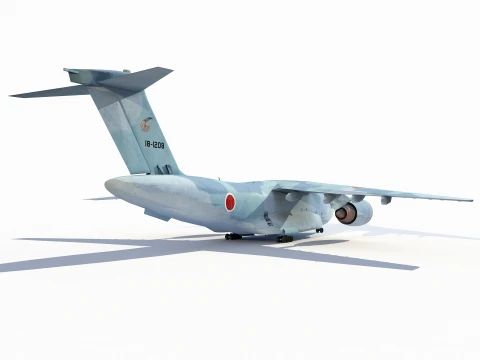 Kawasaki C-2 3D Modell