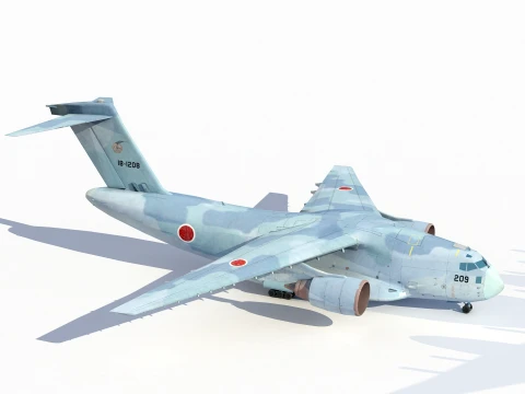 Kawasaki C-2 3D Modell