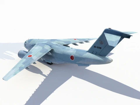 Kawasaki C-2 3D Modell