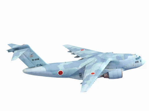 Kawasaki C-2 3D Modell