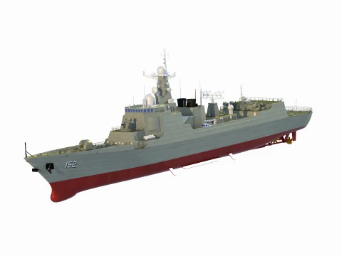 052型C级护卫舰 3D 模型