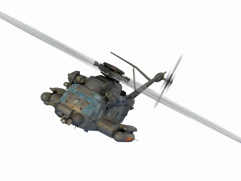 Sikorsky MH-53 Pave Low 3D Model