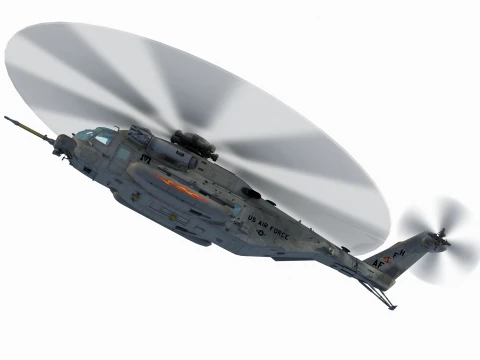Sikorsky MH-53 Pave Low 3D Model