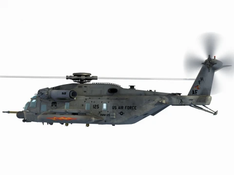 Sikorsky MH-53 Pave Low 3D Model