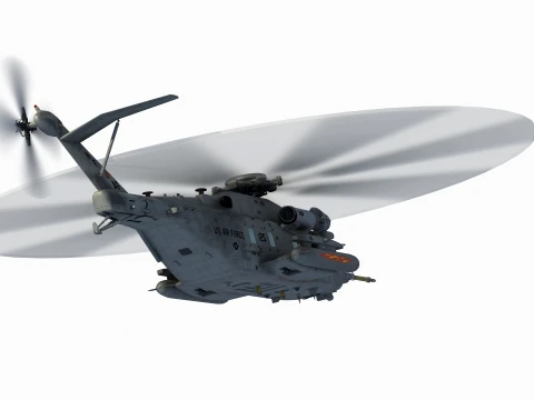 Sikorsky MH-53 Pave Low 3D Model