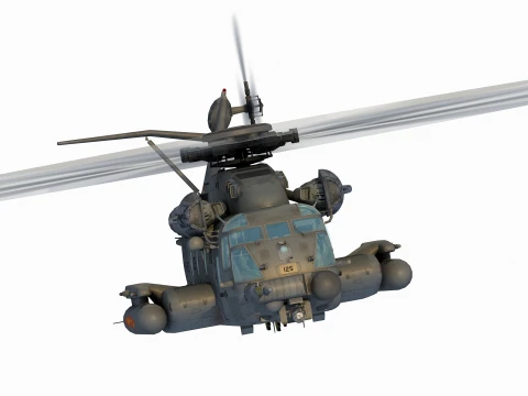Sikorsky MH-53 Pave Low 3D Model