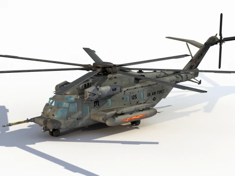 Sikorsky MH-53 Pave Low 3D Model