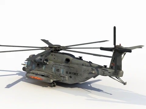 Sikorsky MH-53 Pave Low 3D Model