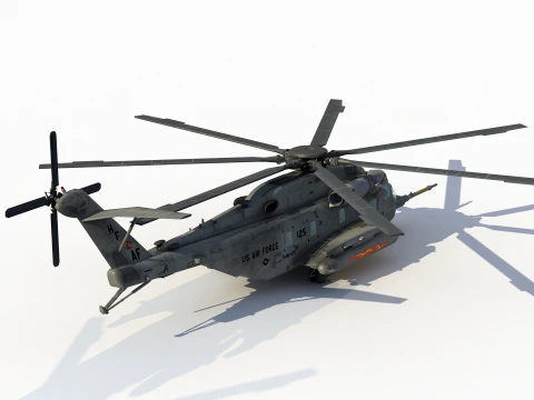Sikorsky MH-53 Pave Low 3D Model