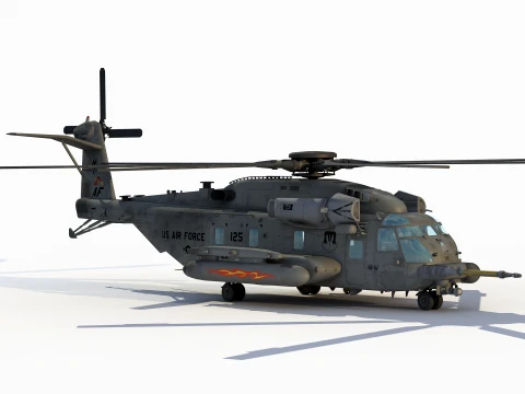 Sikorsky MH-53 Pave Low 3D Model