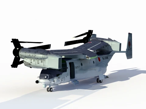 Bell-Boeing V-22 Visarend 3D Model