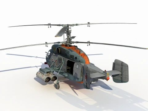 Kamov Ka-27 A Helix 3D Model